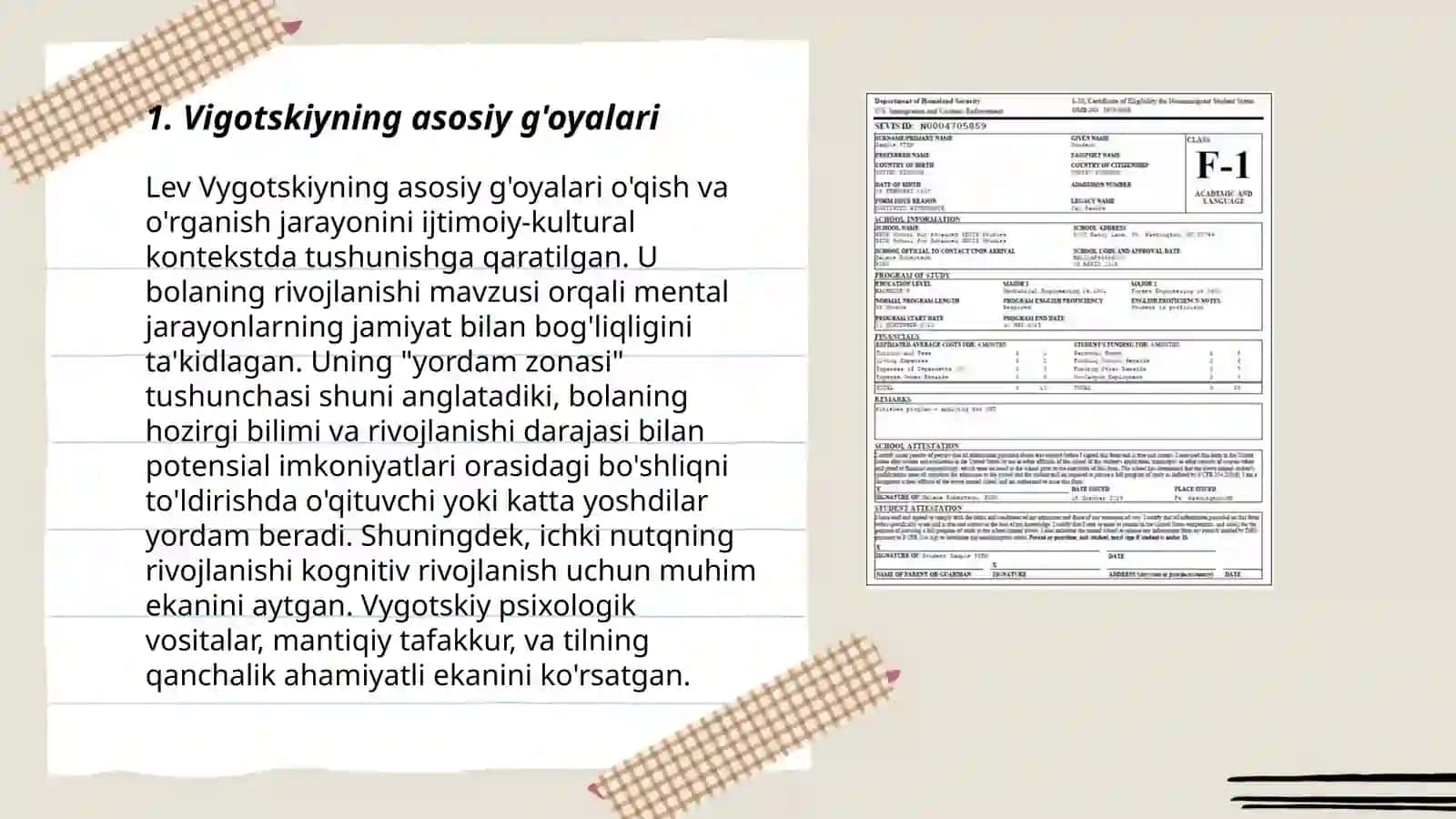 Vigodskiy nazariyasi boʻyicha bola psixologiyasi haqida oʻrganish 3