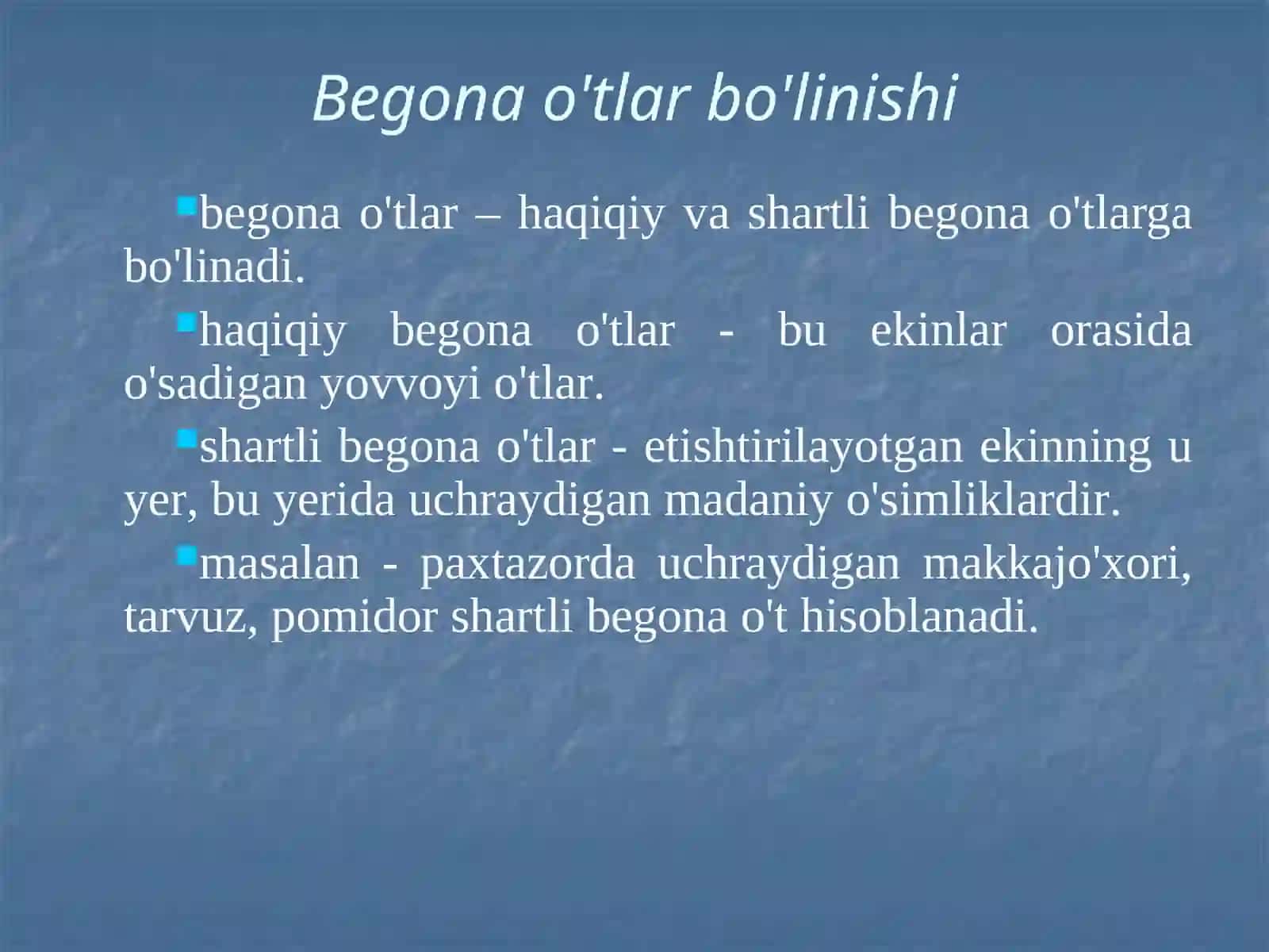 Begonao'tlar, ularning zararli biologik xususiyatlari 3
