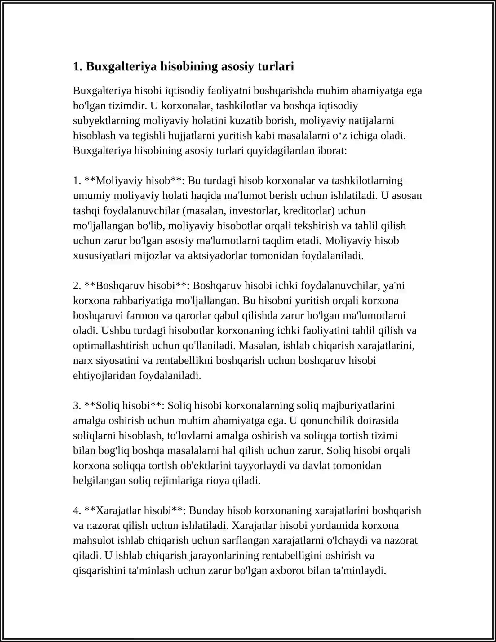 BUXGALTERIYA XISOBINING TURLARI VA ULARNING AHAMIYATI 3