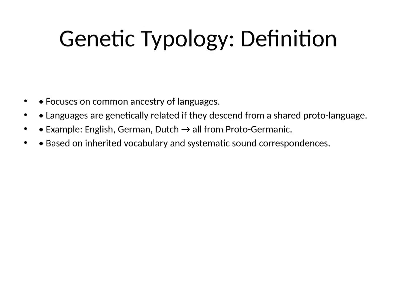 Genetik va Genealogik Tipologiya 3