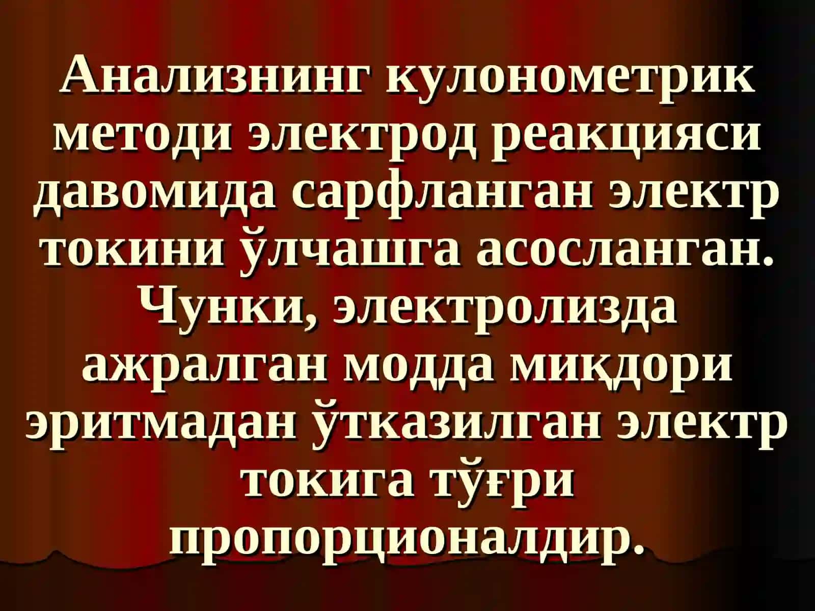 КУЛОНОМЕТРИК АНАЛИЗ МЕТОДЛАРИ 3