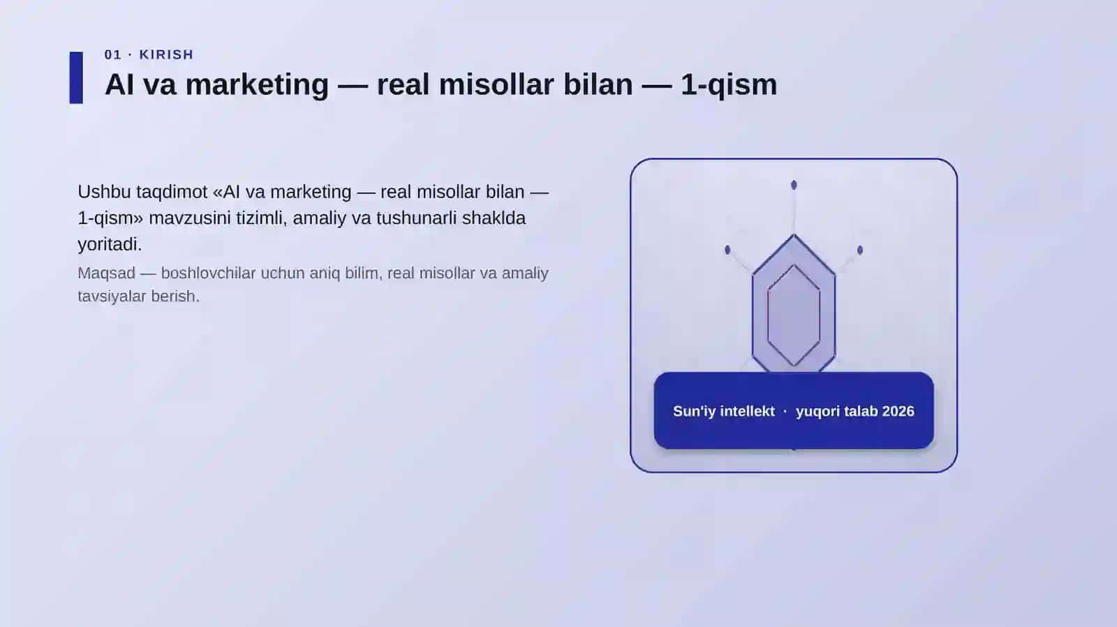 AI va marketing — real misollar bilan — 1-qism 3