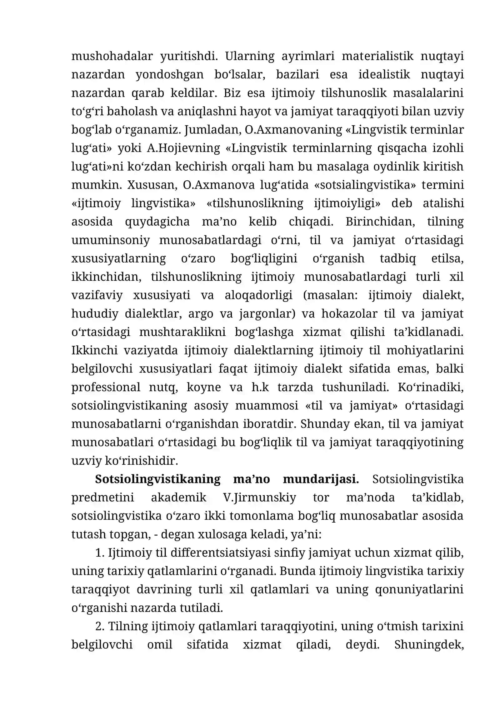 1-MA’RUZA. “SOTSOLINGVISTIKA” KURSI PREDMETI, VAZIFALARI 3