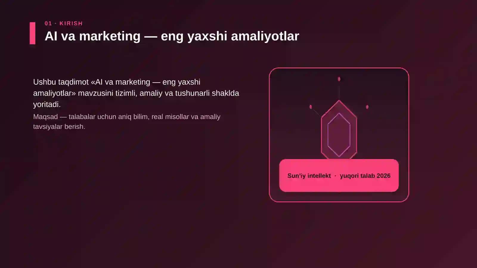 AI va marketing — eng yaxshi amaliyotlar 3