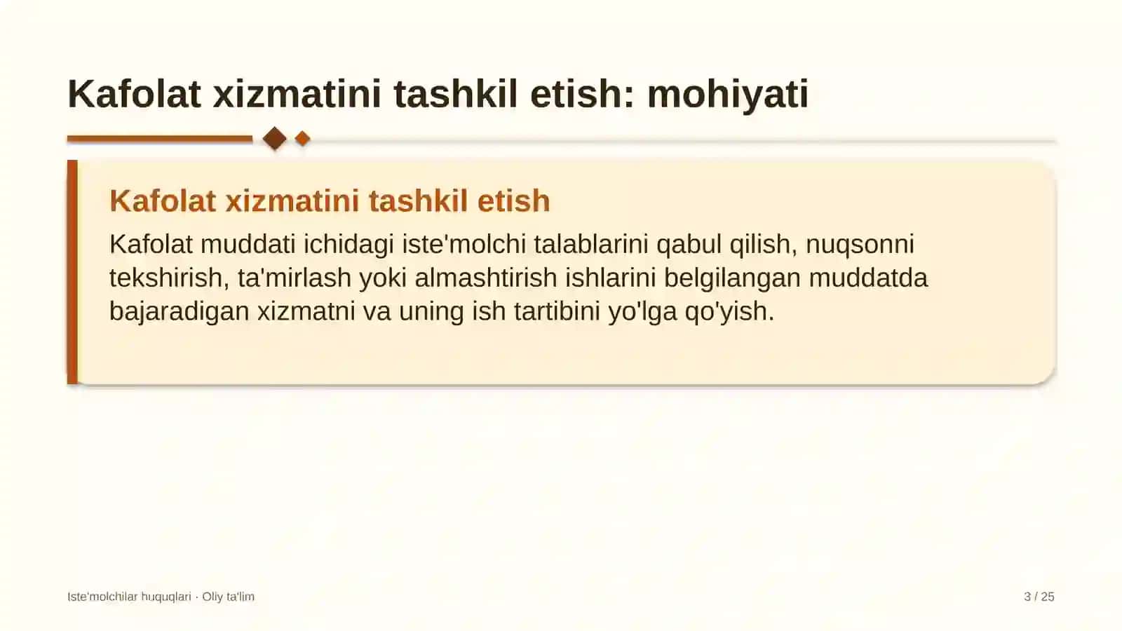 Yem-xashak yetishtirishda kafolat xizmatini tashkil etish 3