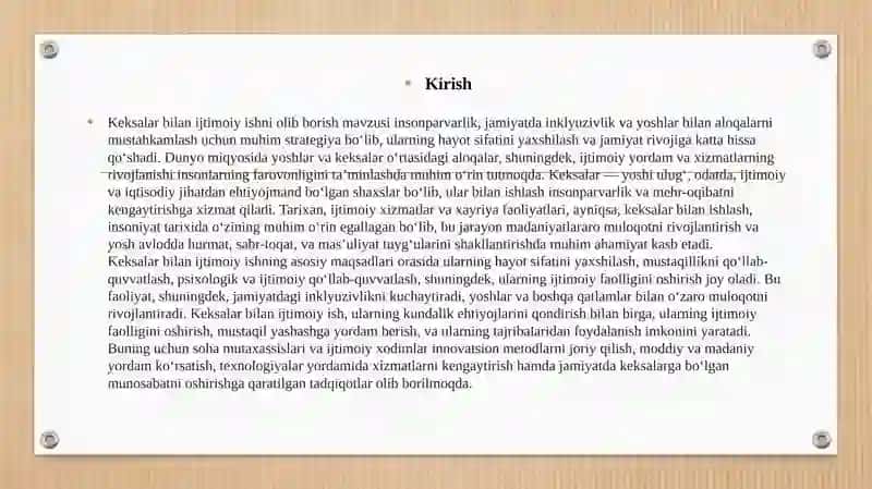 KEKSALAR BILAN IJTIMOIY ISHNI OLIB BORISHNING AHAMIYATI VA MAQSADI 3
