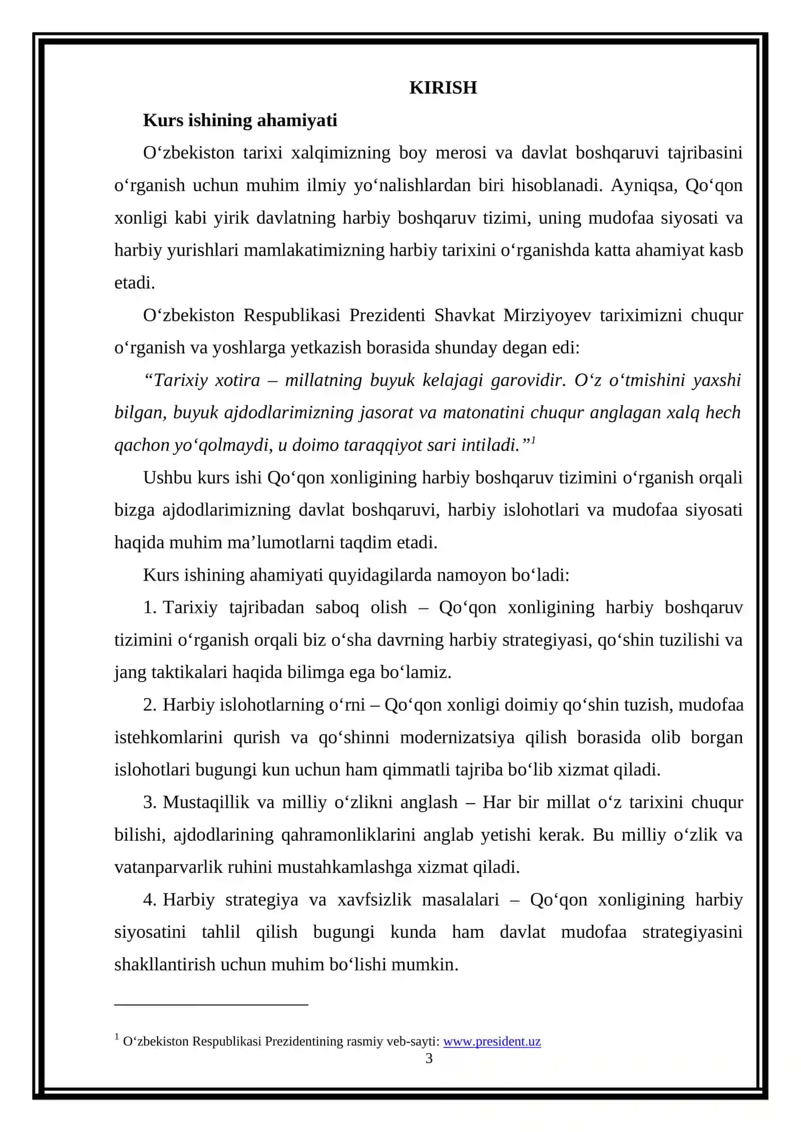 DAVLAT MUASSASALARI TARIXI 3