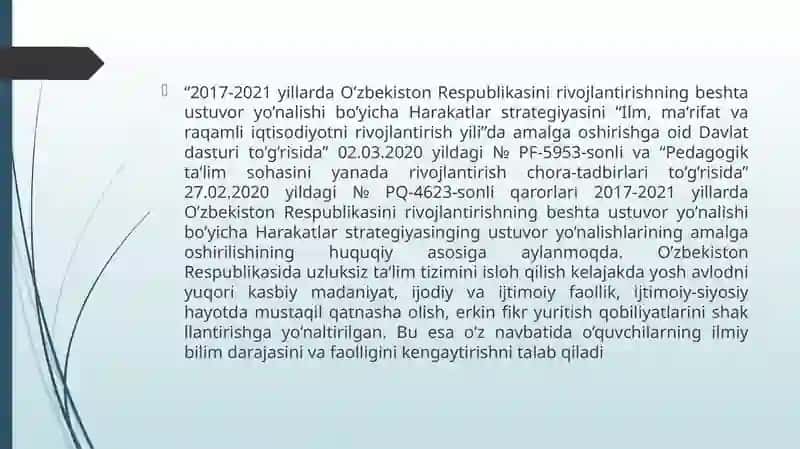 Safmashqlarining Umumiy Qoidalari 3