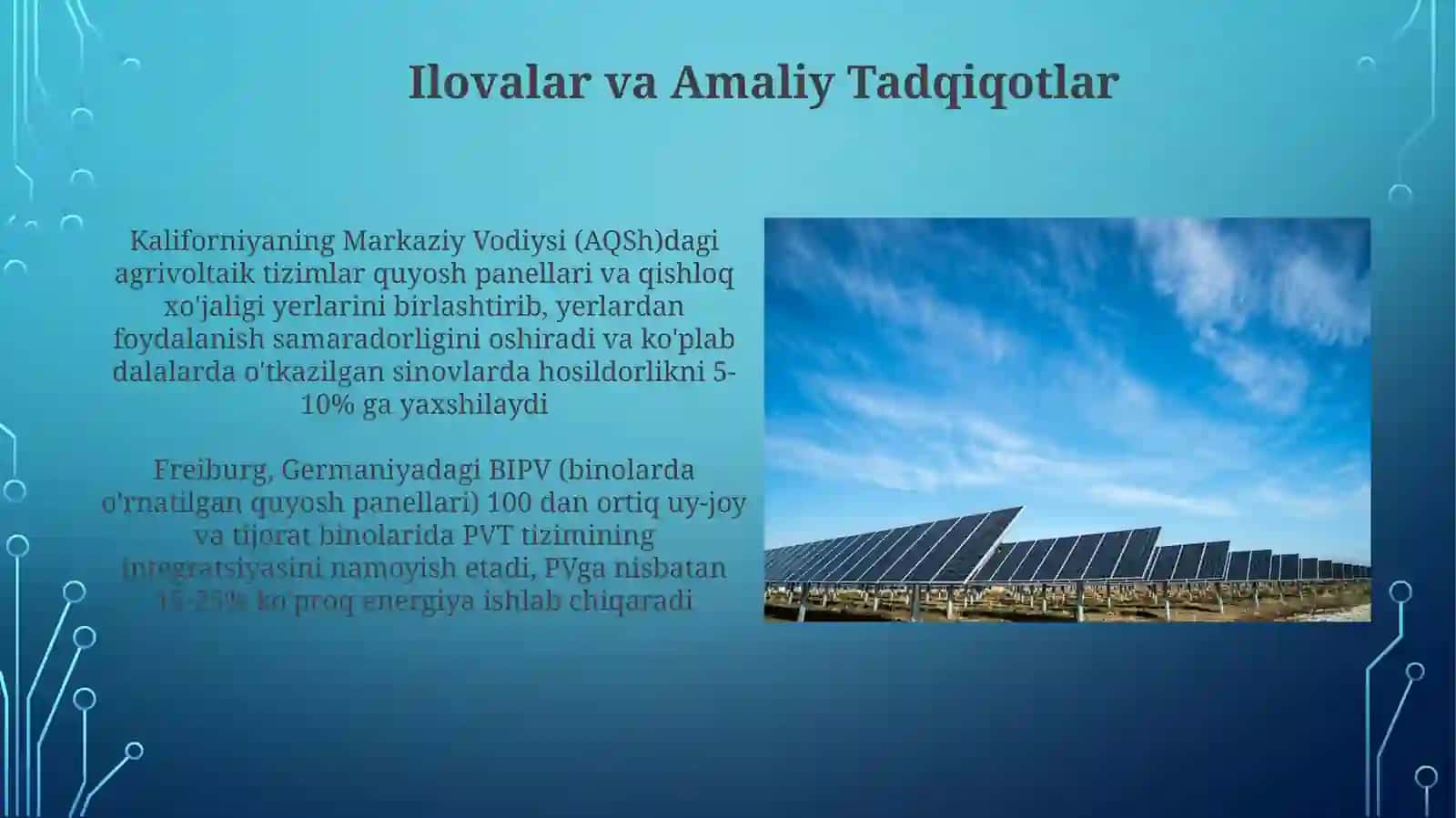 Quyoshfotoelektrik-issiqlikqurilmalari 3