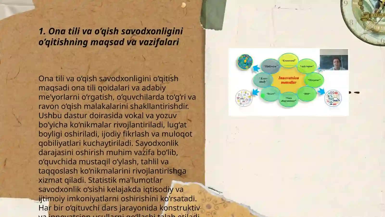 Ona tili va o’qish savodxonligini o’qitish metodikasining asoslari 3