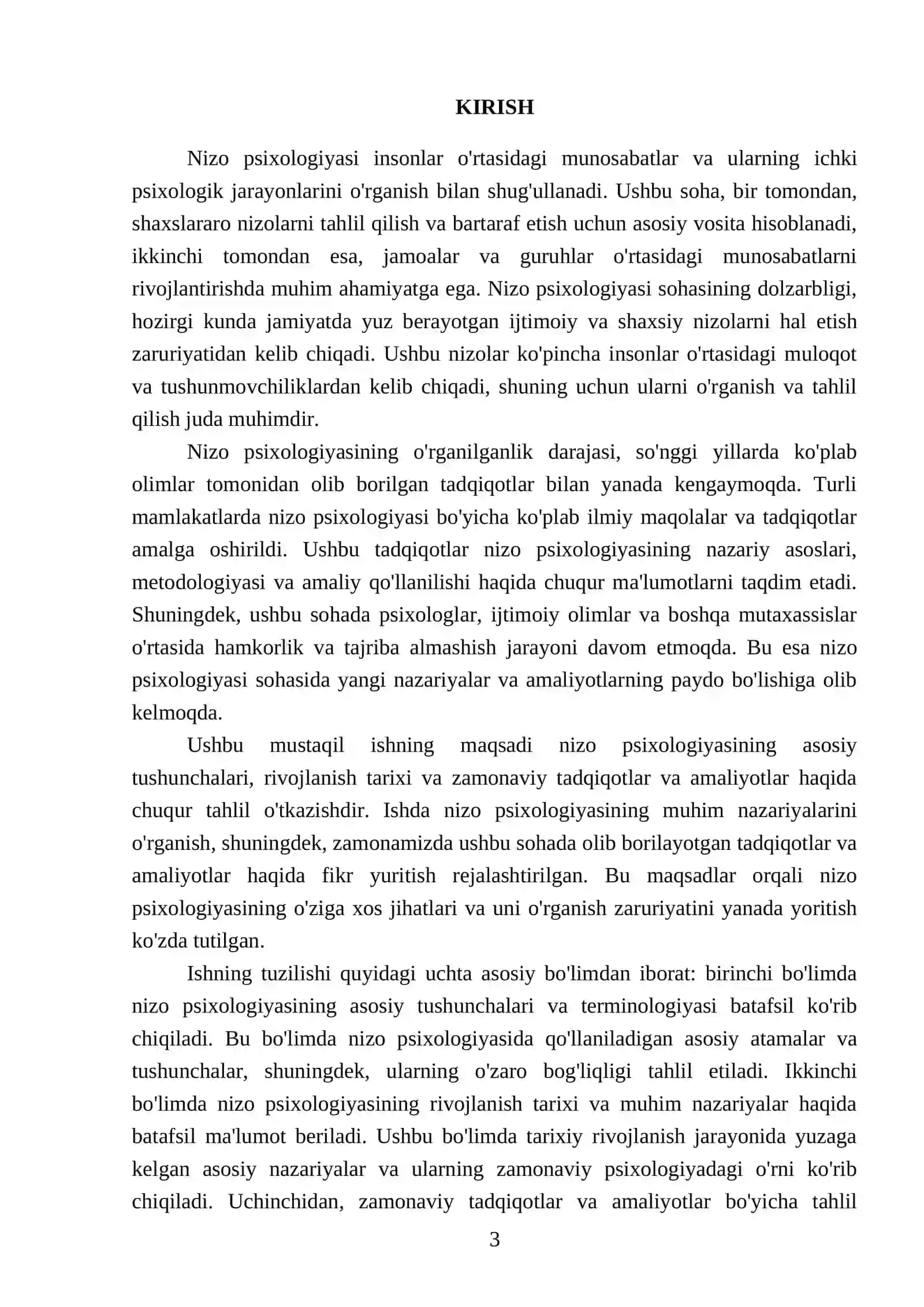 Nizo psixologiyasining tarixi 3