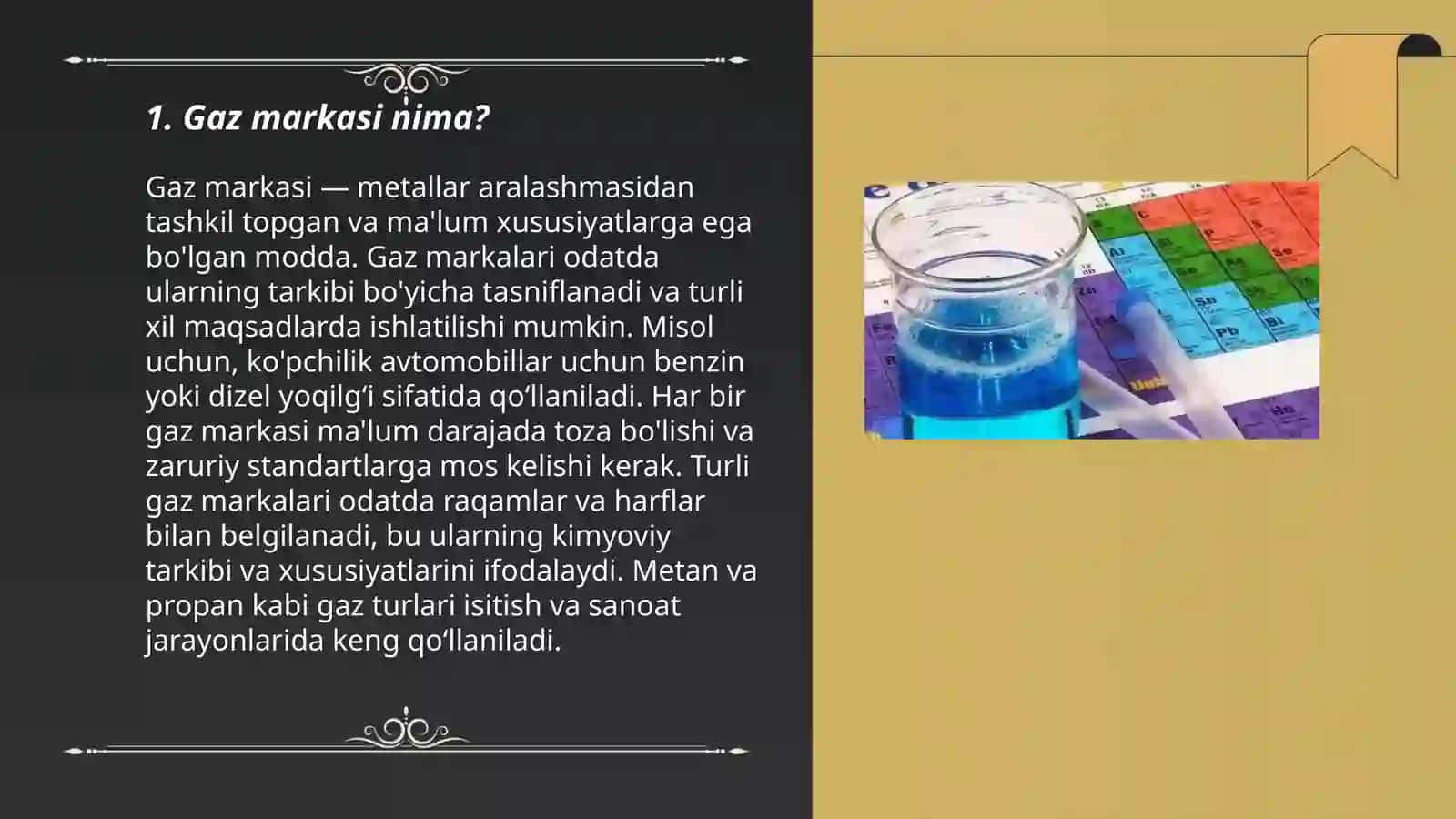 Eng sifatli gaz markasi qanday aniqlanadi? 3