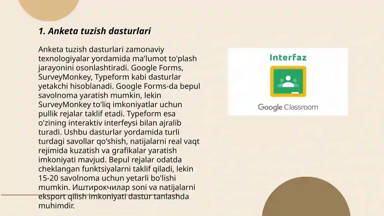 Anketa tuzish dasturlari 3