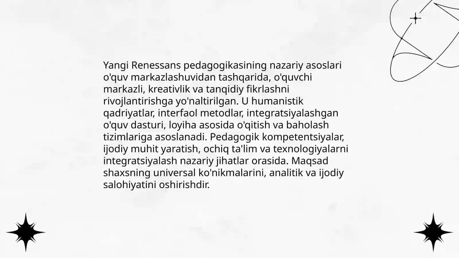 Yangi Renessans pedagogikasi 3