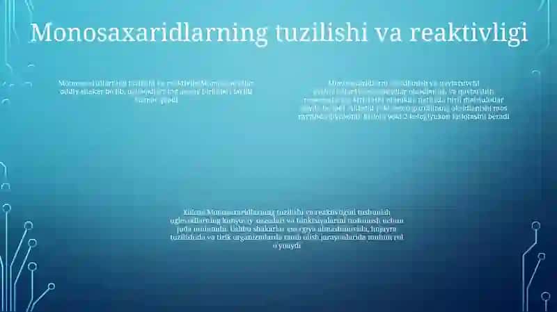 Monosaxaridlarning Oksidlanishida Va Qaytarilishida Hosil Bo'Ladigan Moddalar 3