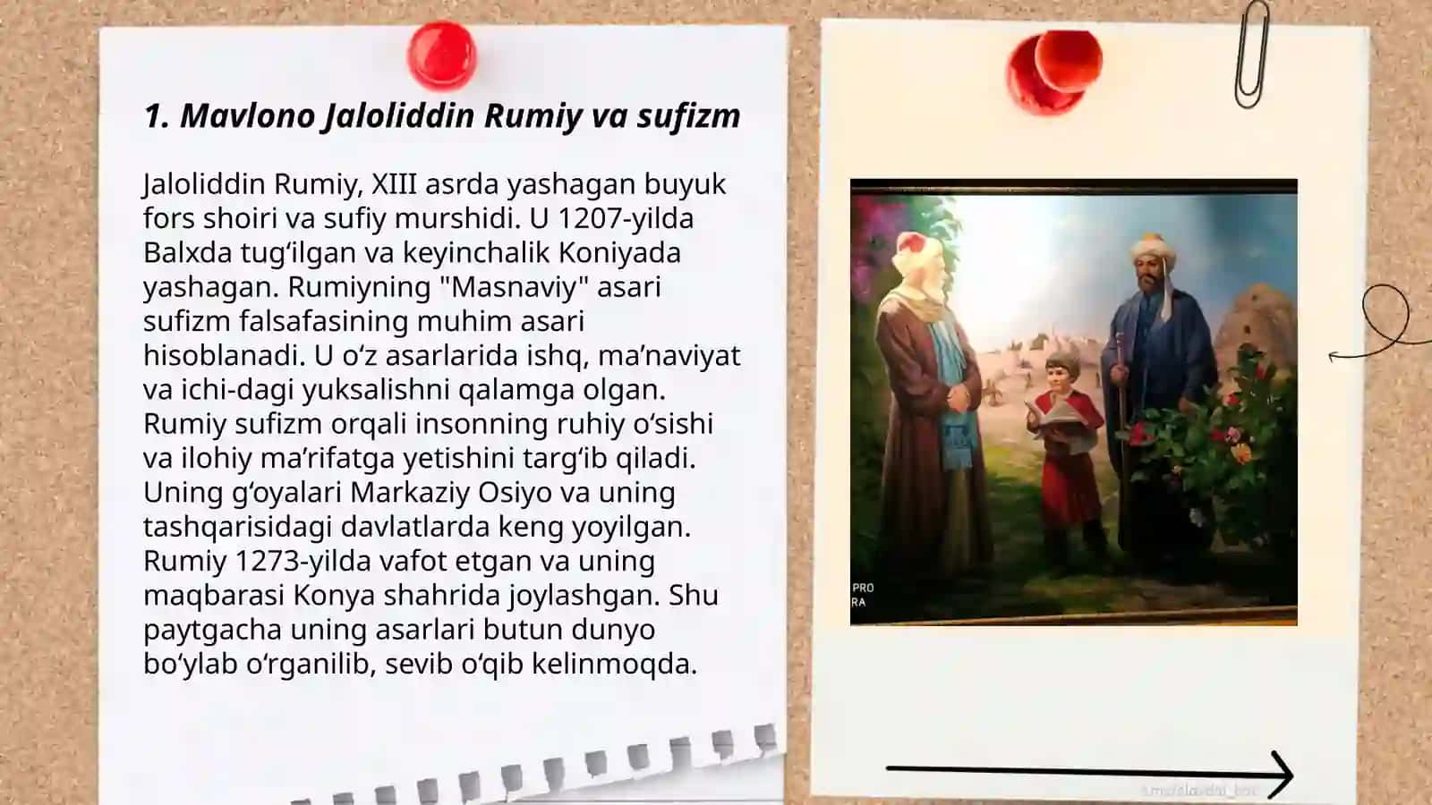J.Rumiyning falsafiy qarashlari 3
