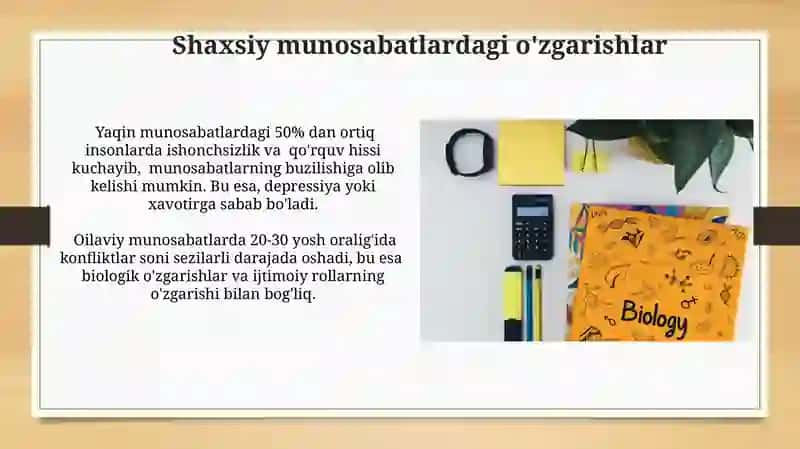 Biolagik keksayish davridagi shaxs psixologiyasi 3