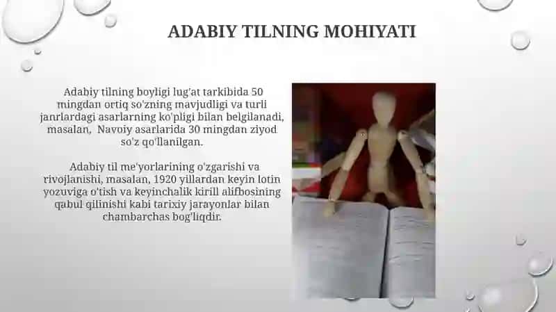 Adabiy Tilning Me'yorlari 3