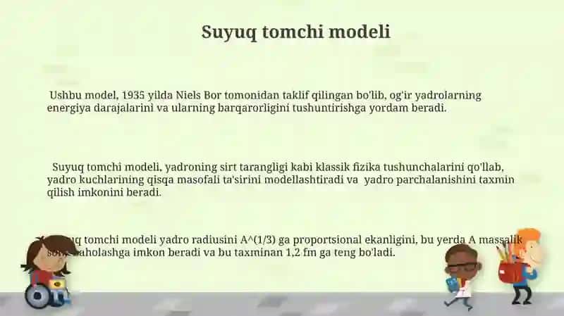 Suyuq tomchi modeli 3