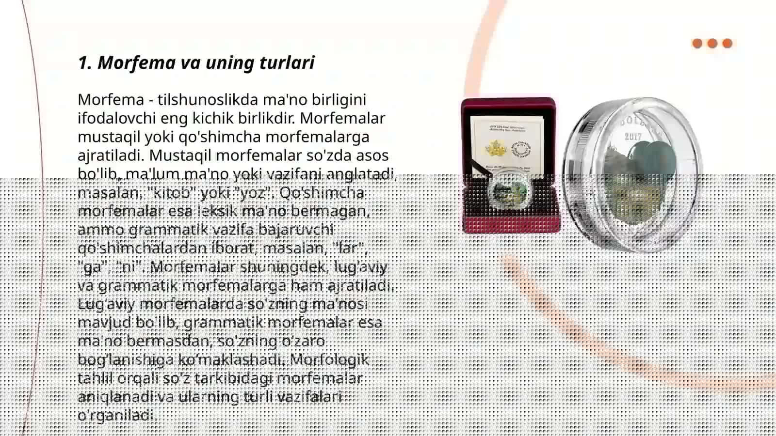 Morfema va uning turlari 3