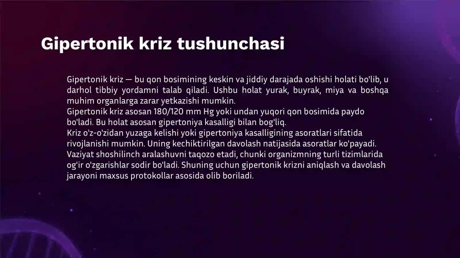 GIPERTONIK KRIZLAR 3