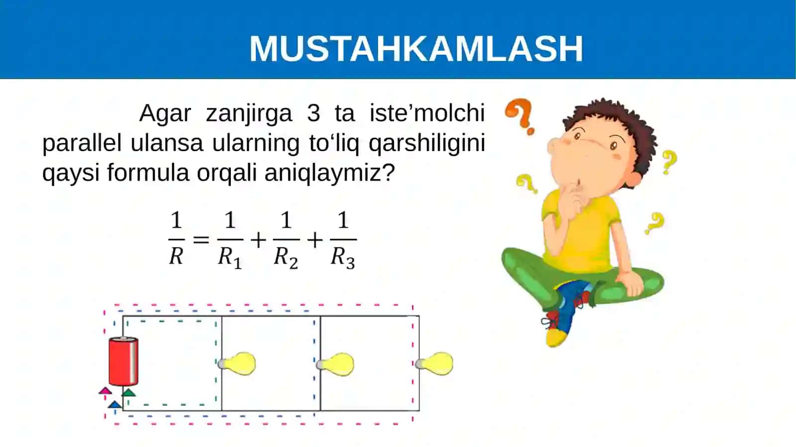 Elektr tokining ishi va quvvati 3