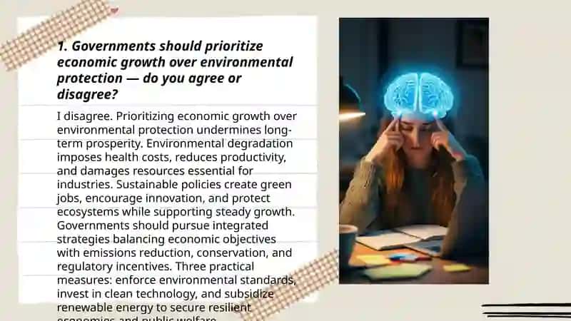 Task 2 opinion essay 3