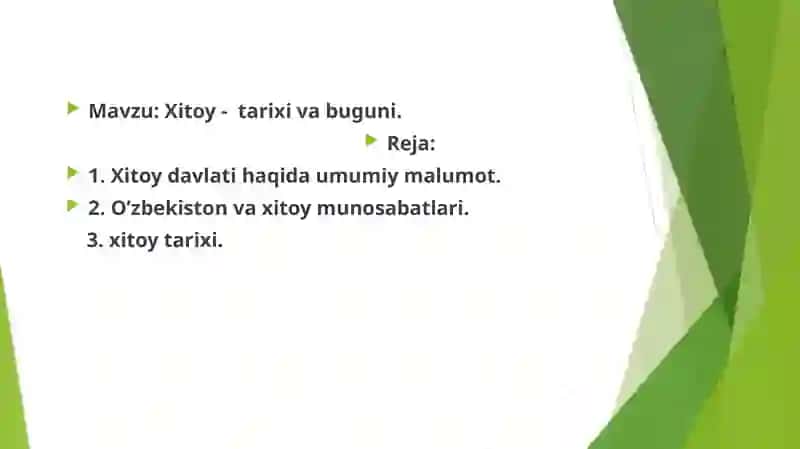 XITOY IQTISODIYOTI 3