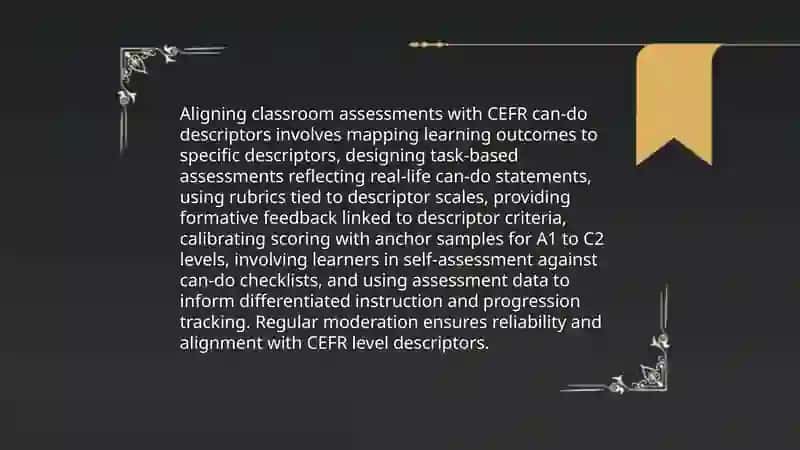 Assessment Practices of Learners Based on CEFR Descriptions 3