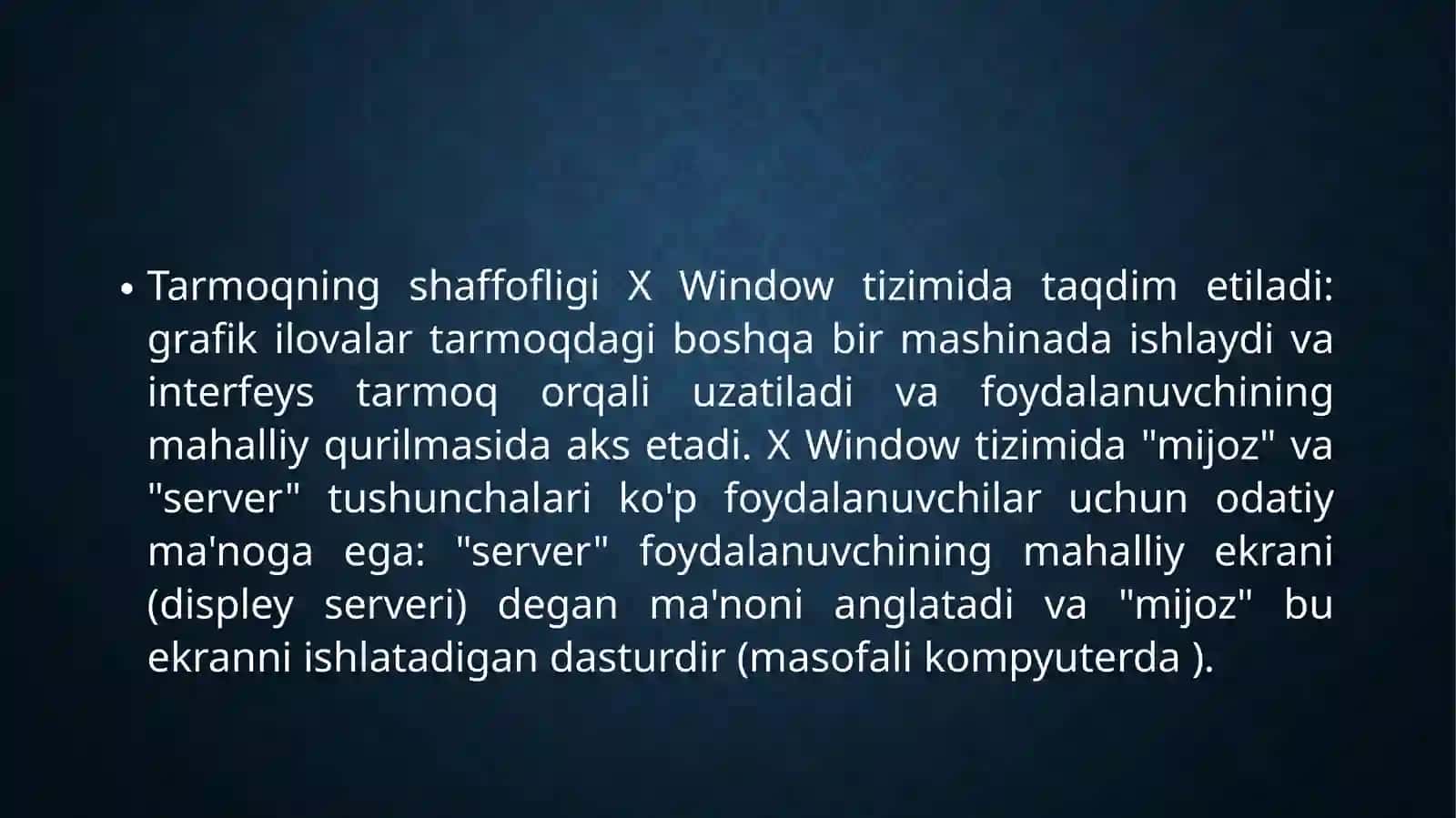 X-Window 3