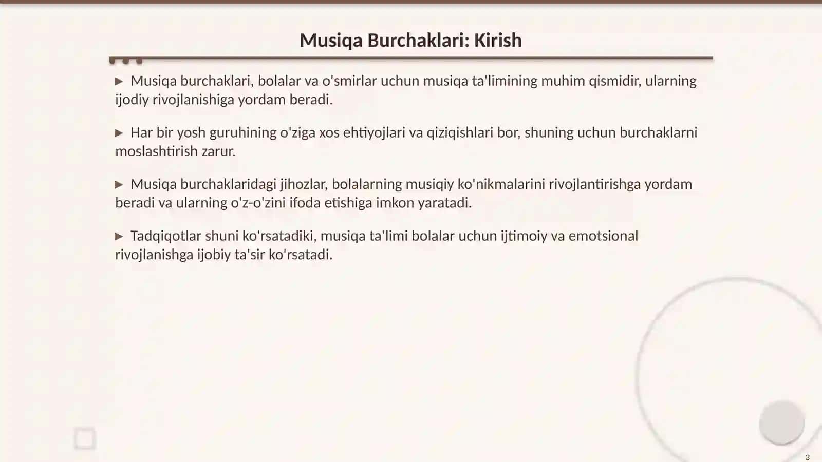 Turli Yosh Guruhlarda Musiqa Burchaklarini Jihozlash 3