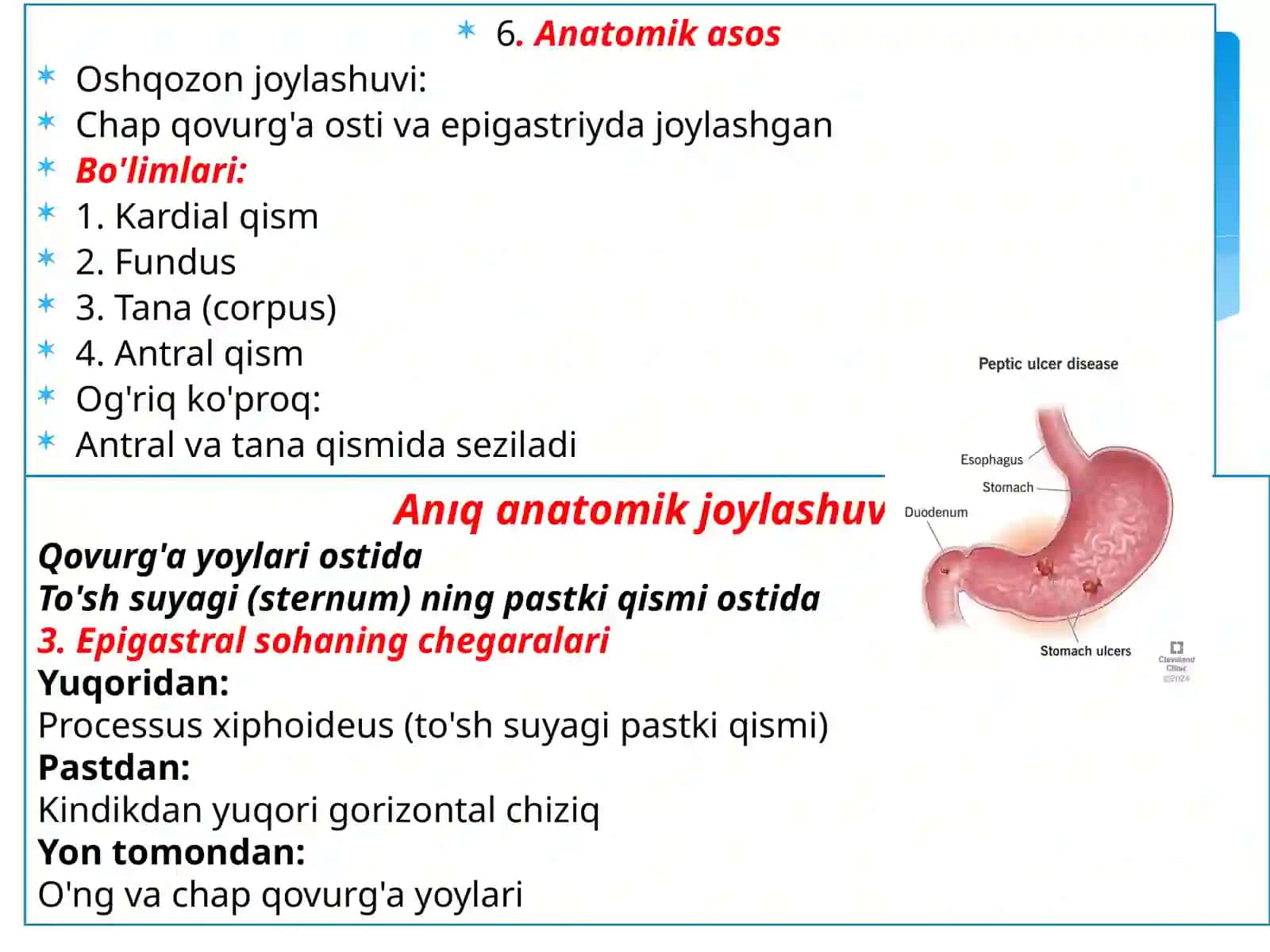 Gastritlarsimptomatologiyasi(o‘tkirvasurunkali) 3