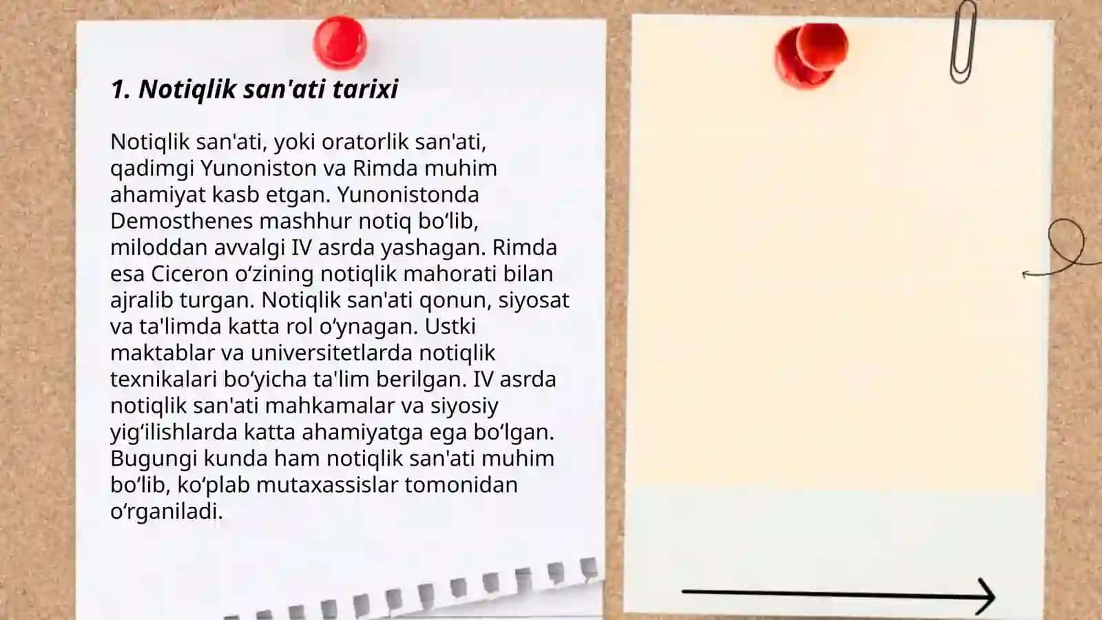 Notiqlik san'ati tarixi 3