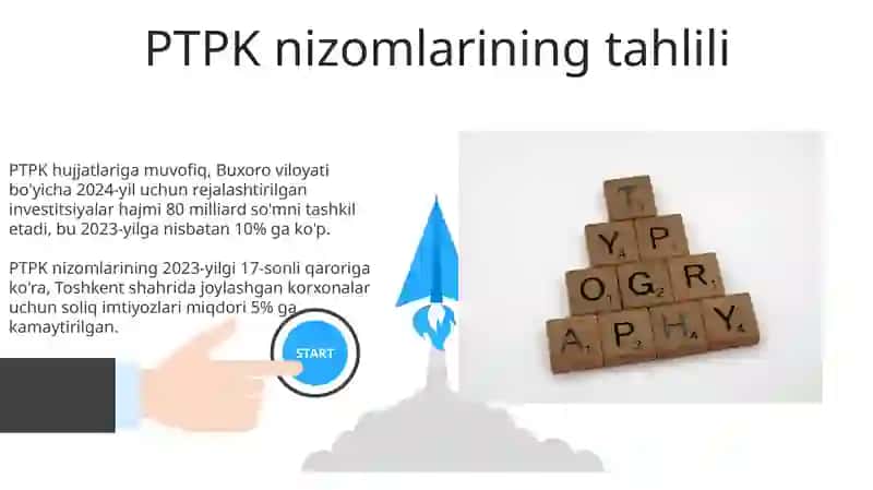 TPPK va PTPKning Nizomlari va Tushuntirish Xatlari 3
