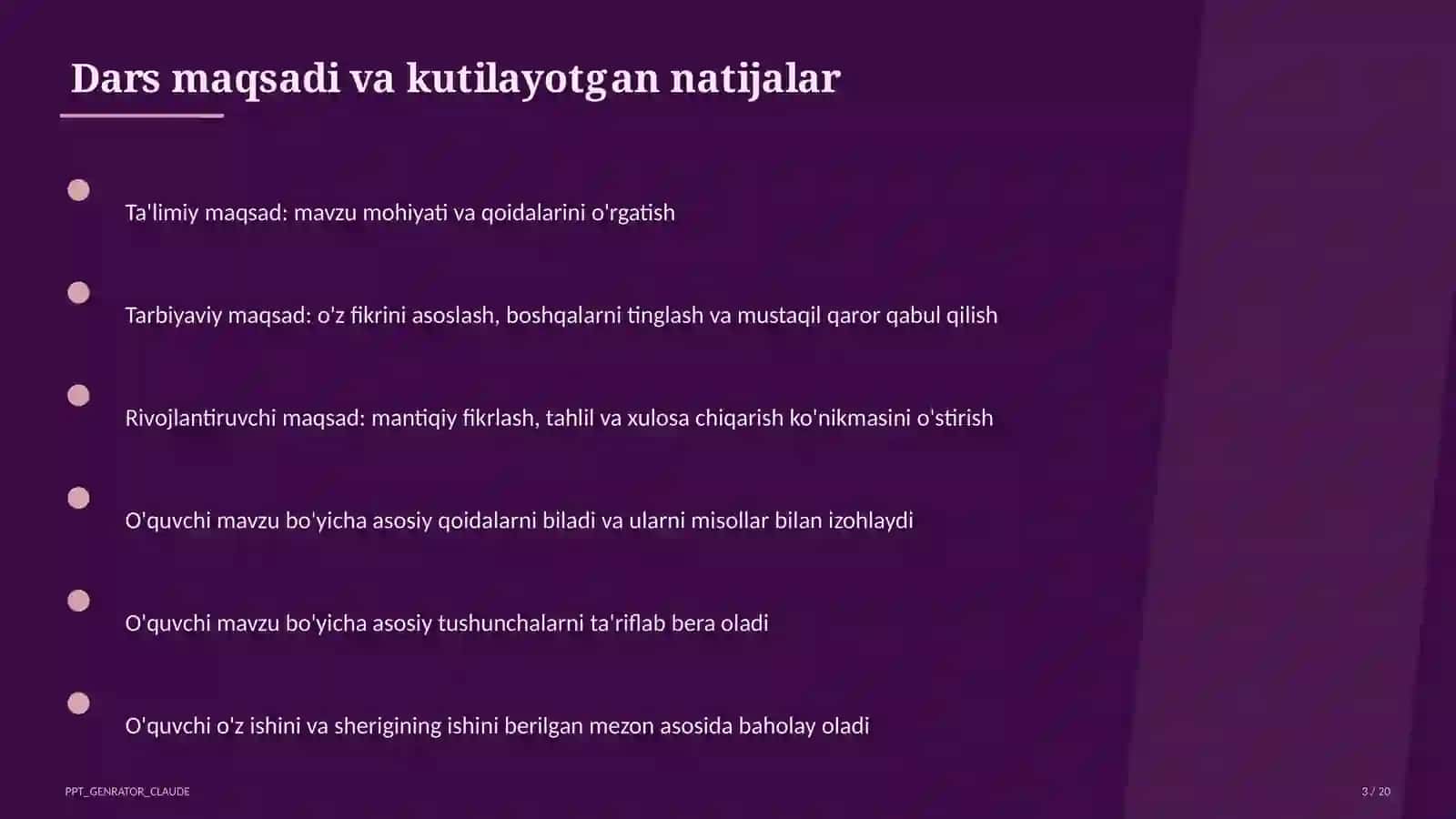Ishlab chiqarish texnologiyalari va avtomatlashtirish (10-sinf) 3