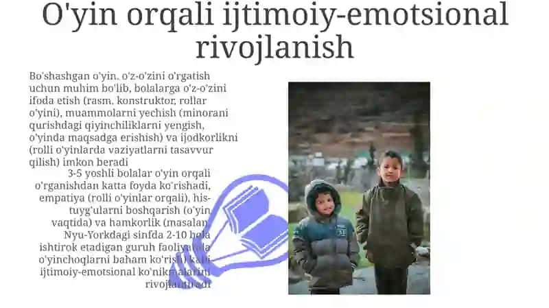 O'yin orqali ijtimoiy-emotsional rivojlanish 3