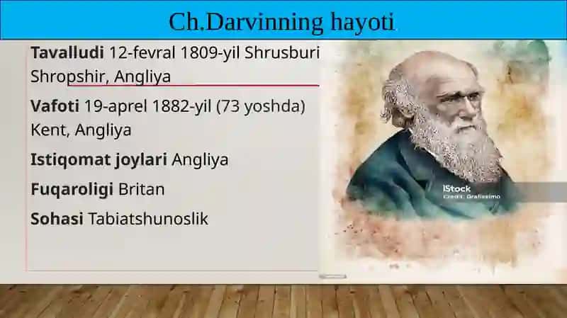 CH.Darvinning qisqacha mazmuni 3