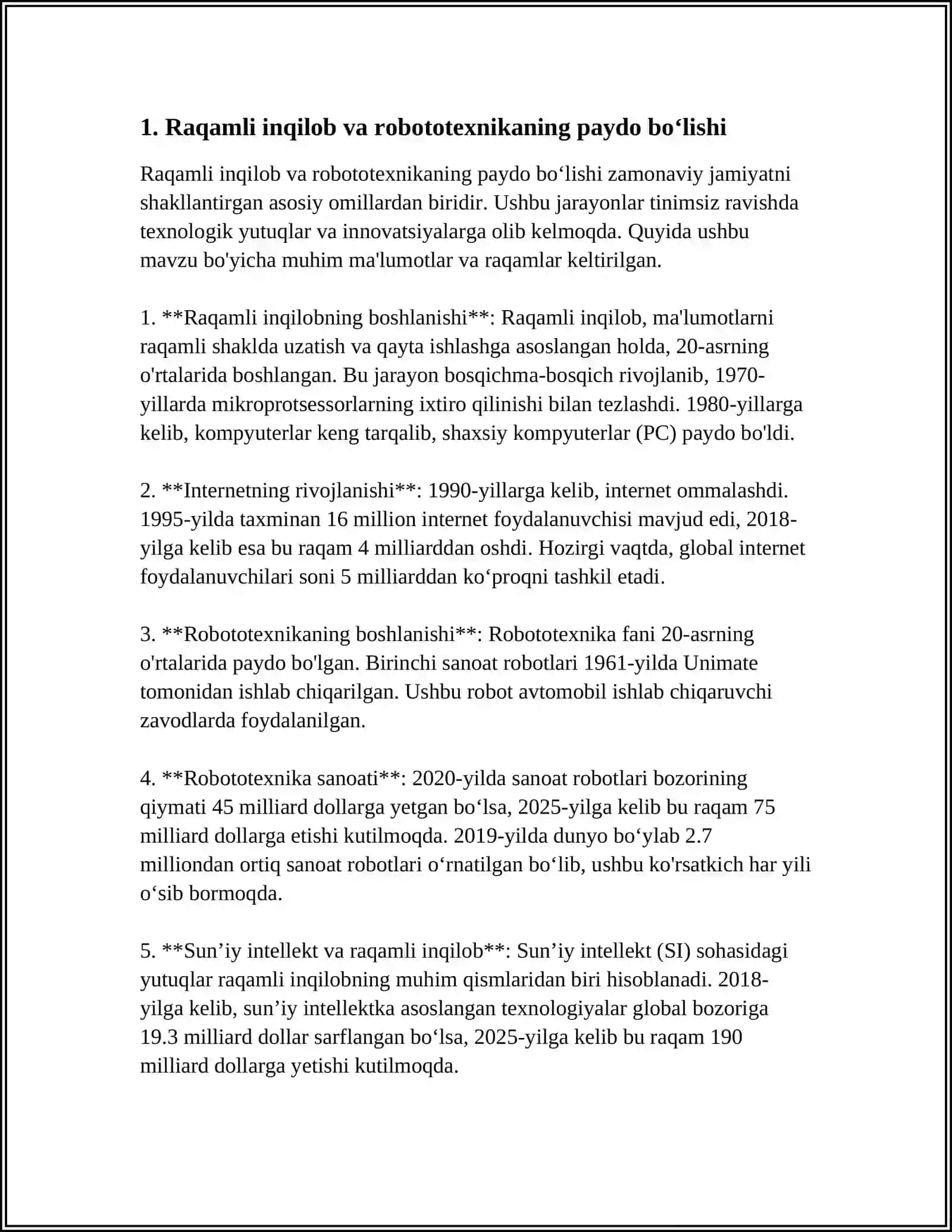 ROBOTOTEXNIKANING RIVOJLANISH TARIXI VA KELAJAKDAGI TENDENSIYALARI 3