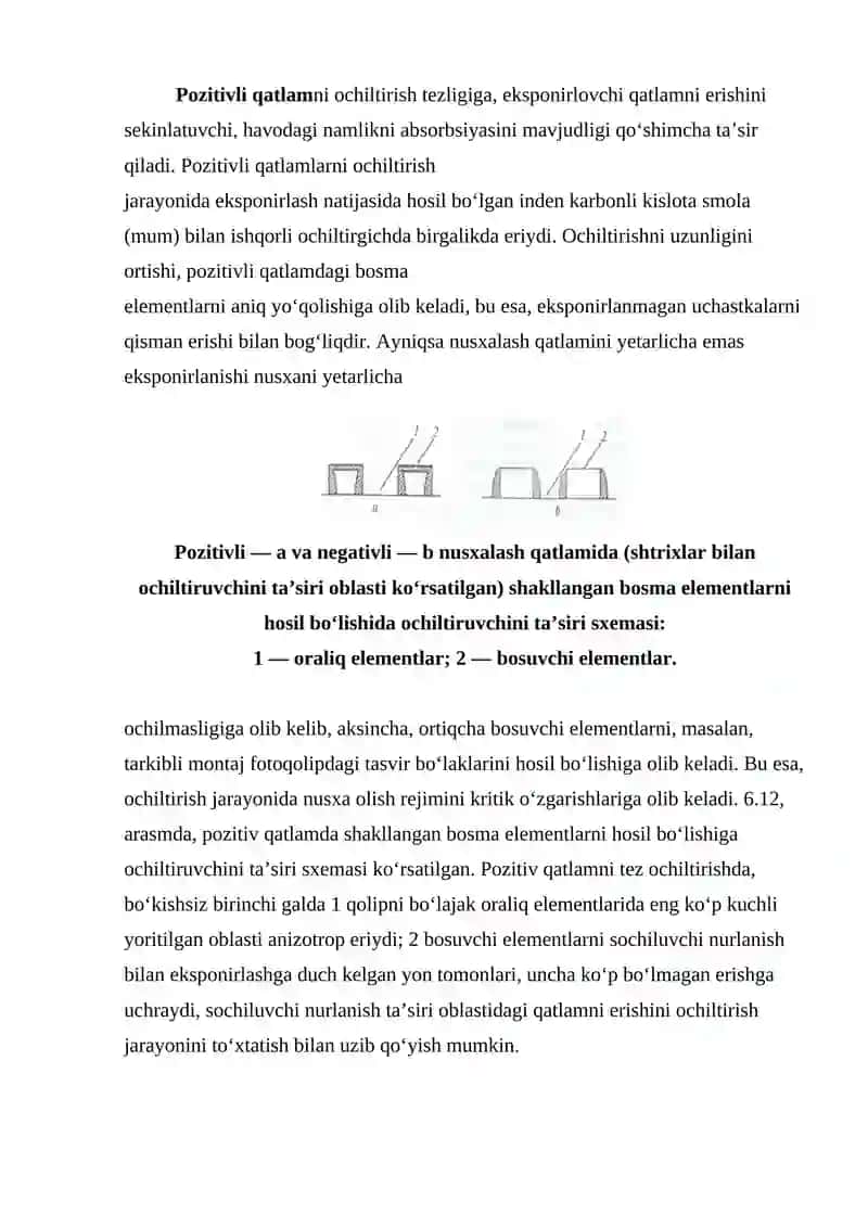 NUSXA OLISH VA BOSMA QOLIP TAYYORLASH 3