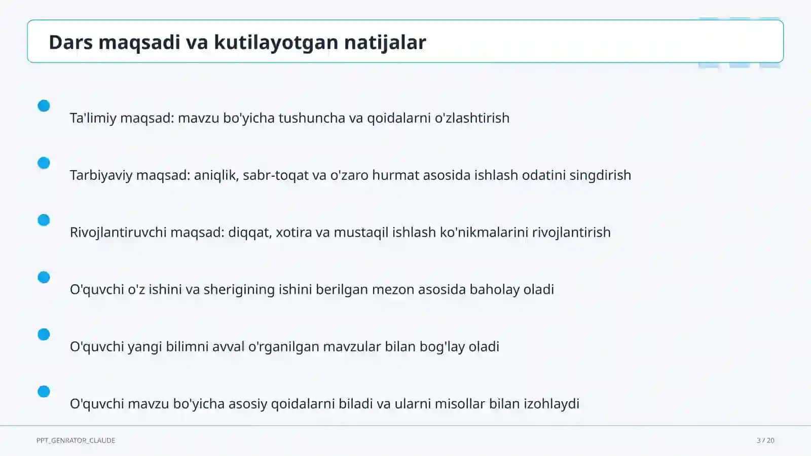 Oddiy kasrlarni qo'shish va ayirish (5-sinf) 3