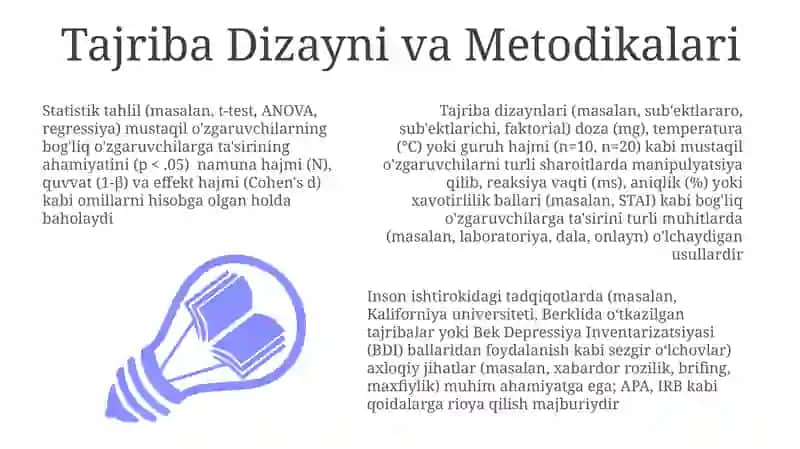 Psixologik eksperiment nazariyasi va amaliyoti 3