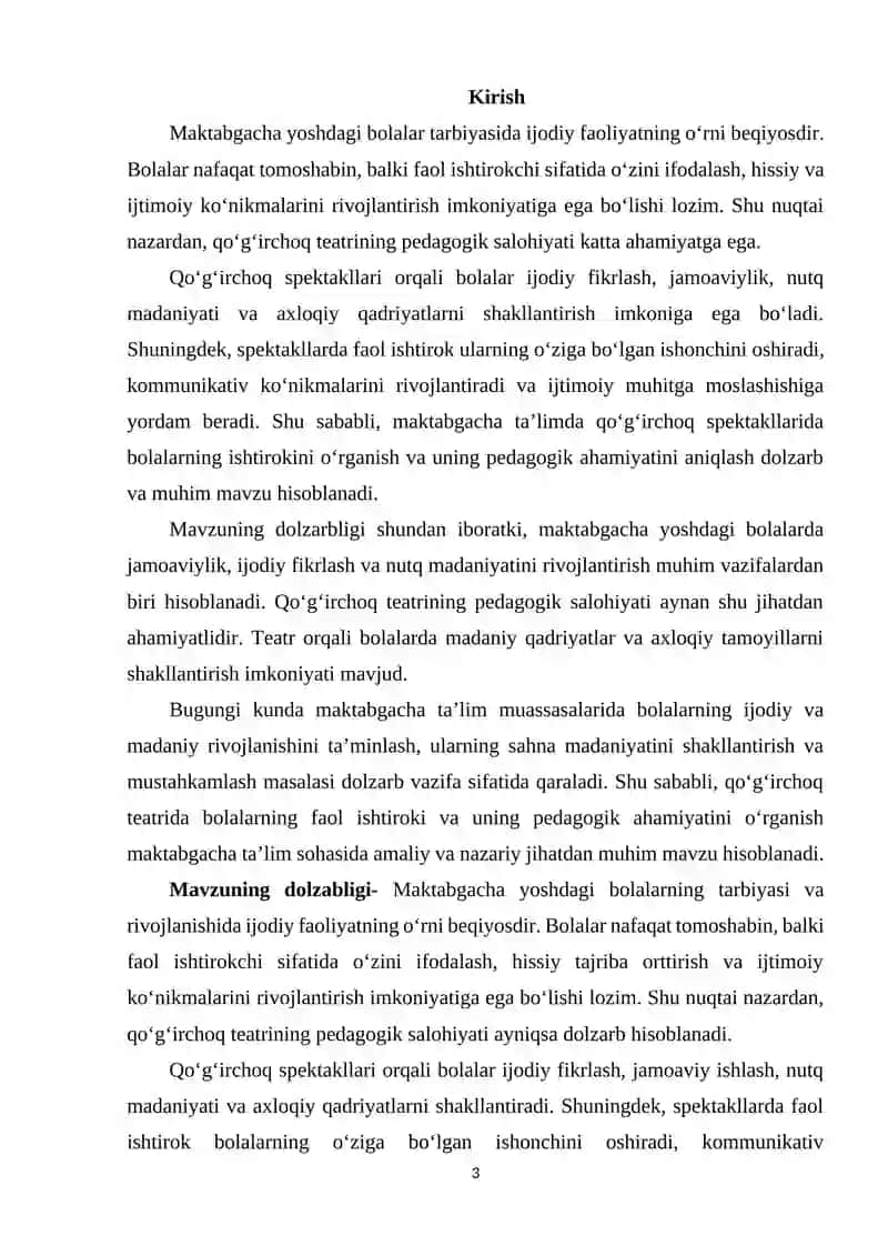 Qo’g'irchoq teatlari orqali sahna madaniyatini mustahkamlash 3