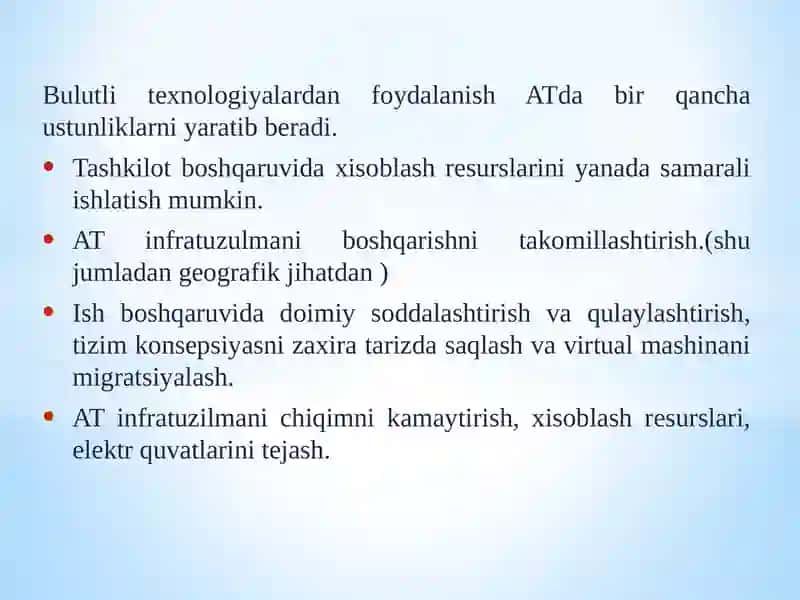 Bulutlitehnologiyalarga havfsoluvchi tahdidlarni o'rganish 3