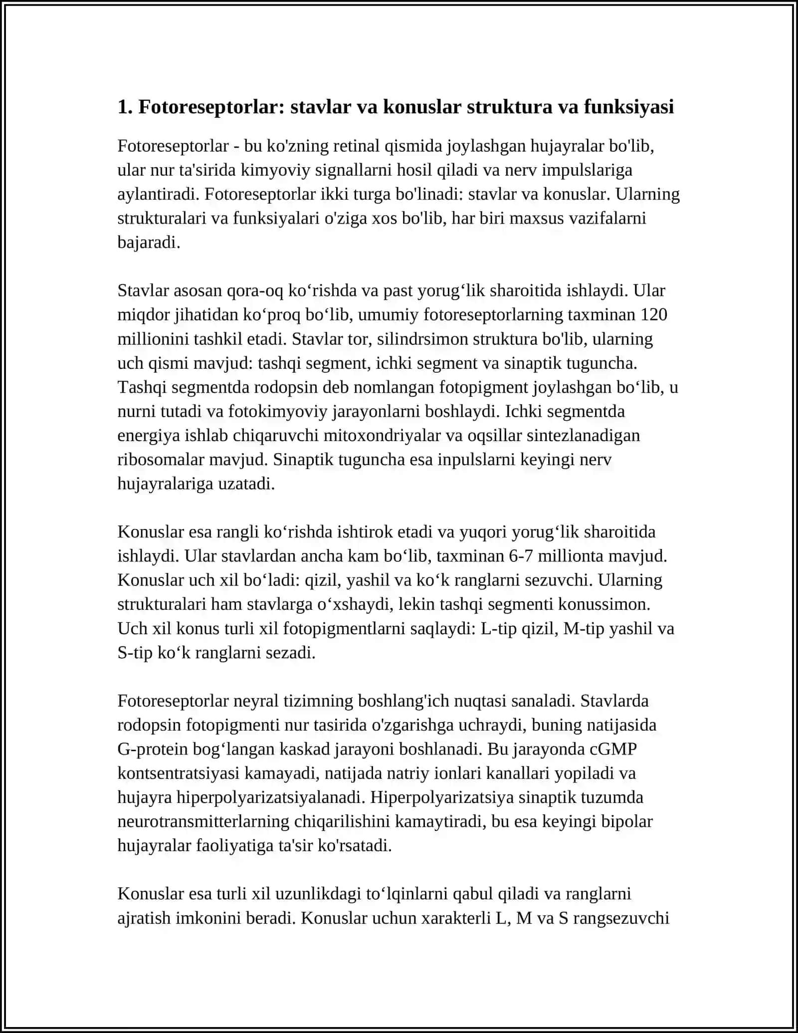 KÔZNING FOTOBIOLOGIK JARAYONLARI 3