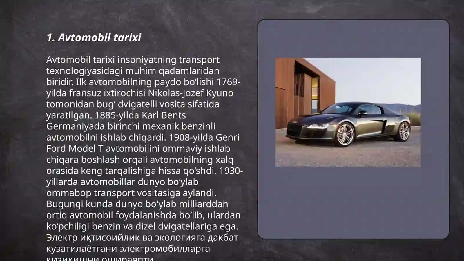 Avtomobil tarixi 3
