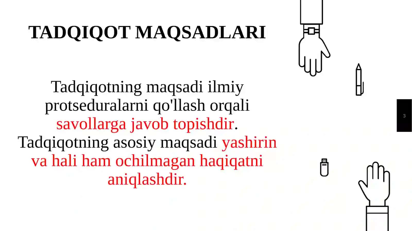 Ilmiy tadqiqot mavzusini tanlash va uning dolzarbligini asoslash 3