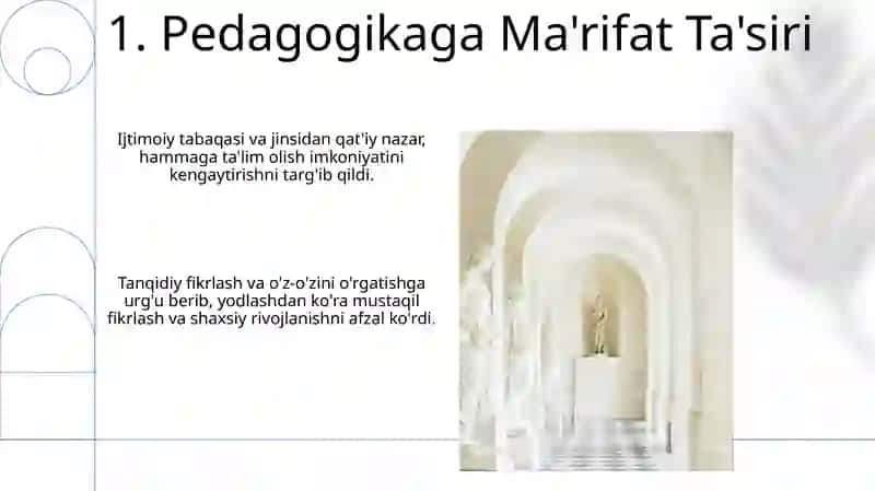 Pedagogika fanining predmeti rivojlanish tarihi 3