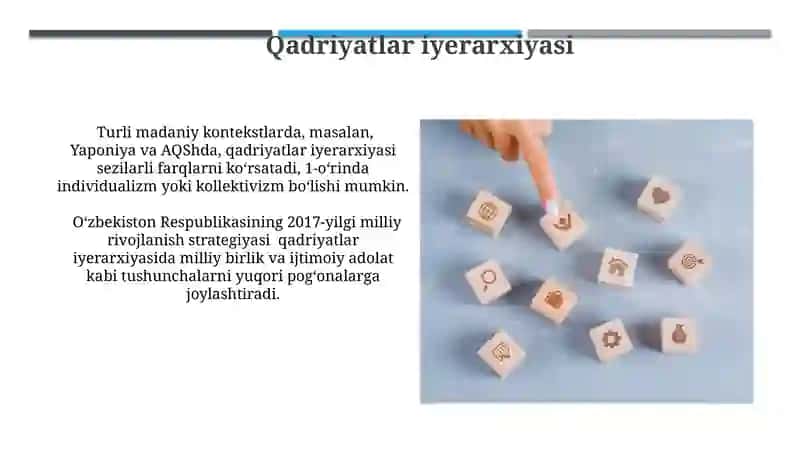 Qadriyat tushunchasi va uning umumiy tavsifi 3