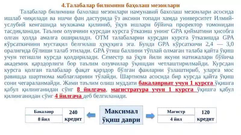 Кредит-модуль тизими 3