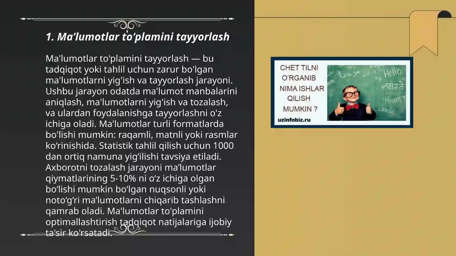 Chet tilini oʻqitish prinsiplari 3